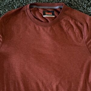 Men's - Bass- Brick Red Soft Tee- Size Medium